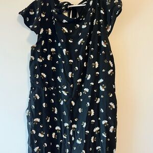 LOFT Black and Lilly Jumpsuit